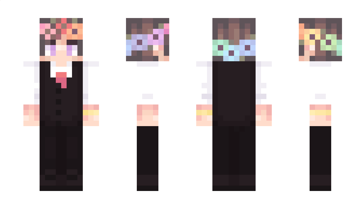 MCHalf Minecraft Skin