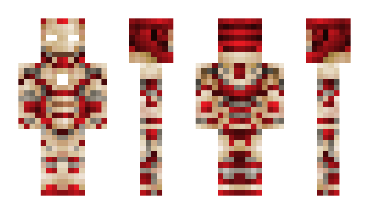 Iron_Man Minecraft Skin