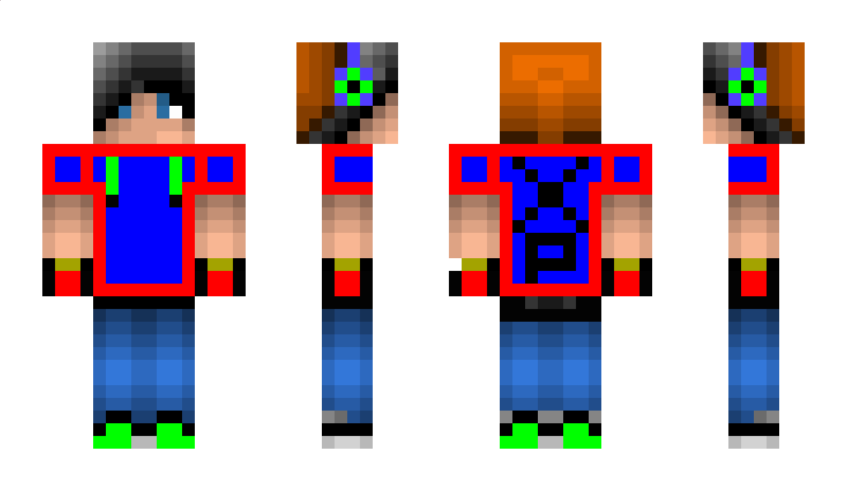 lovecreeperXP Minecraft Skin