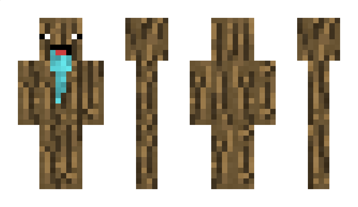 Holzstamm Minecraft Skin