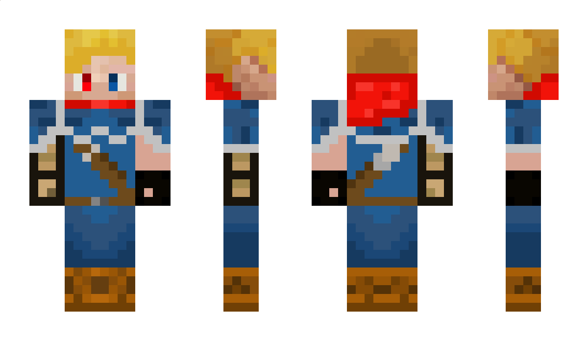 CraftaldoX Minecraft Skin