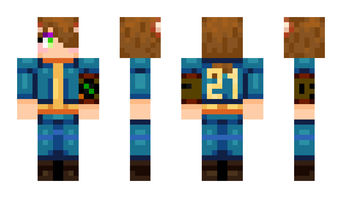 VixelFox Minecraft Skin