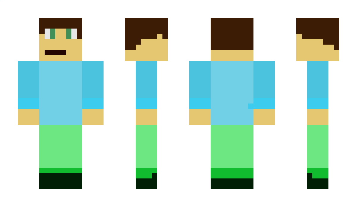 PersonWhoGamer Minecraft Skin