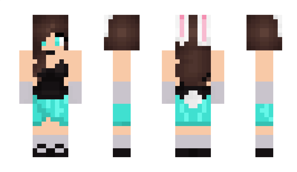 RoseStarBunny Minecraft Skin