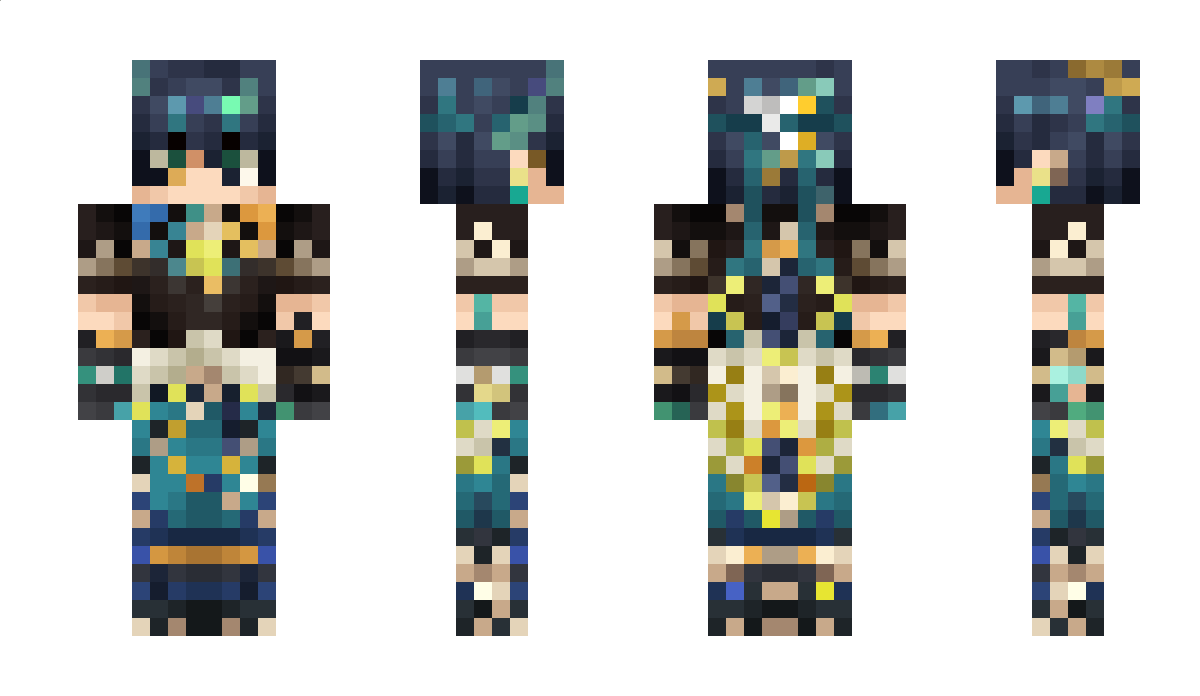 HeliaTheWolf Minecraft Skin