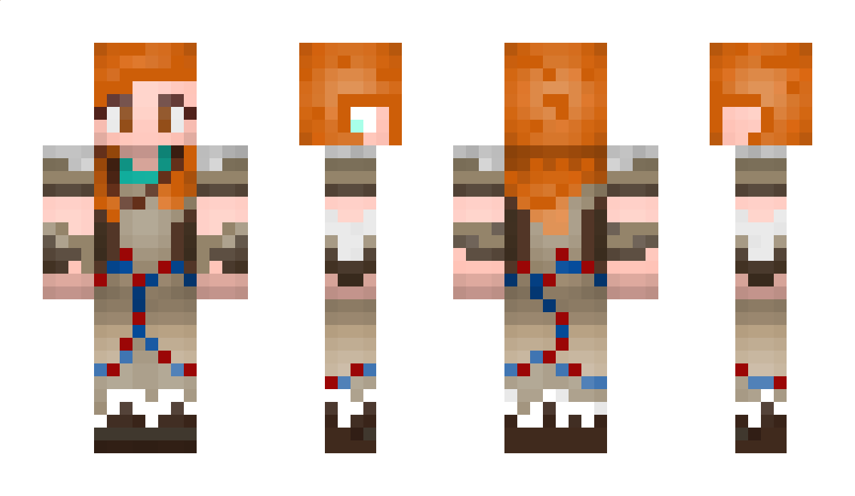 Aloy Minecraft Skin