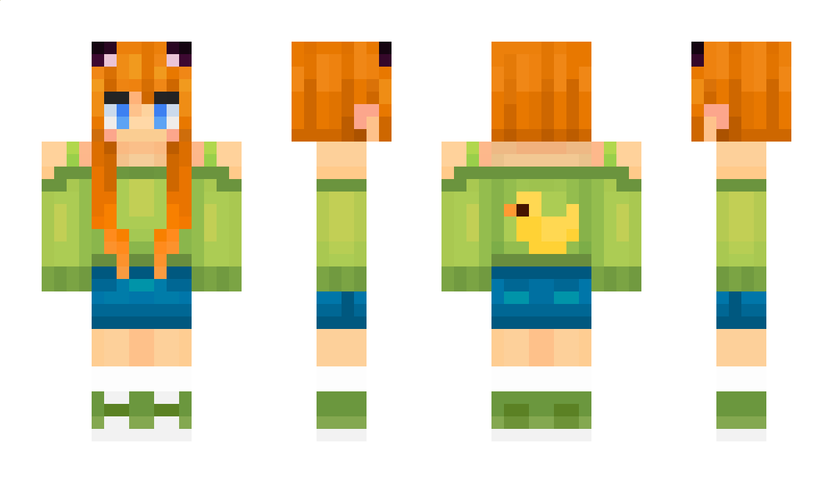 PaulinaCarrot Minecraft Skin