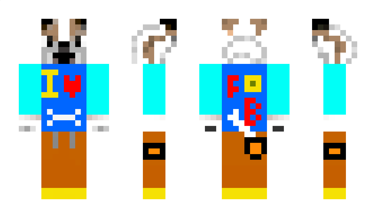 Frenchbulldog Minecraft Skin