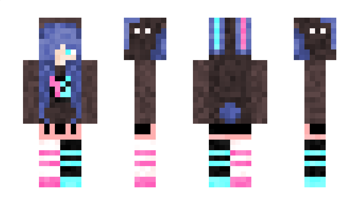 MaeTheNeonBunny Minecraft Skin