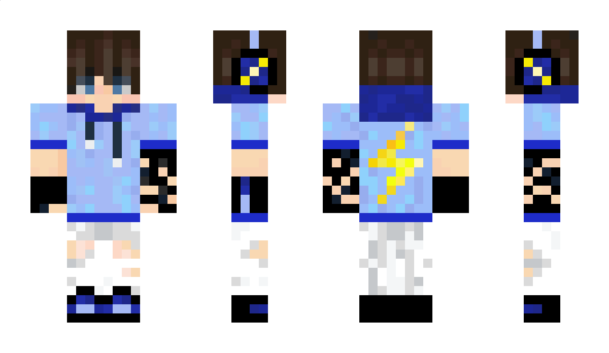 BlitzCharged Minecraft Skin