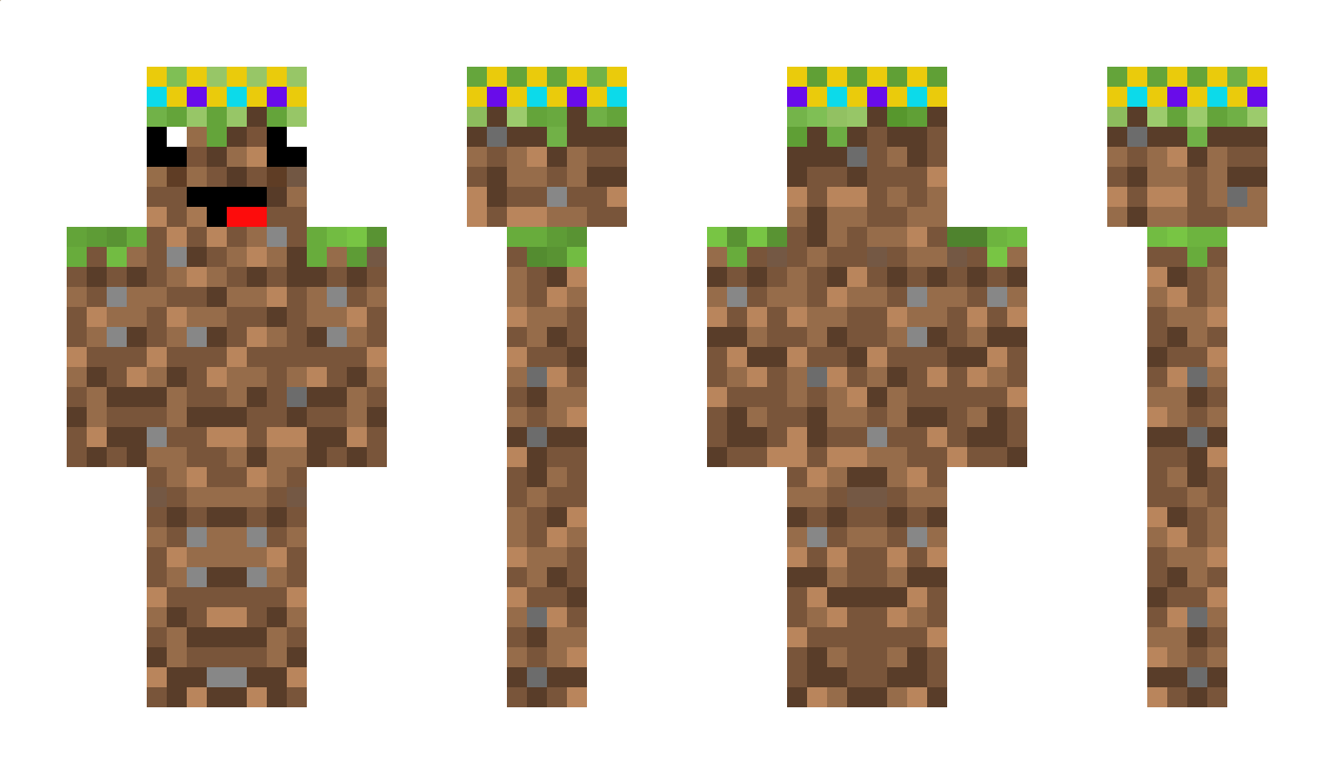 KoningDirt Minecraft Skin