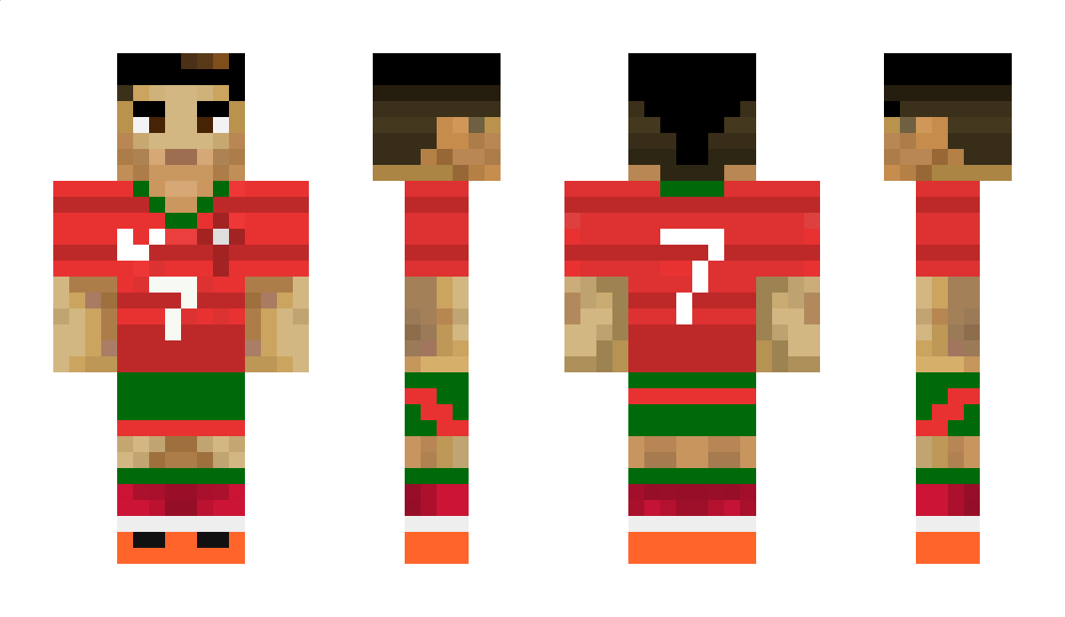 CRonaldo Minecraft Skin