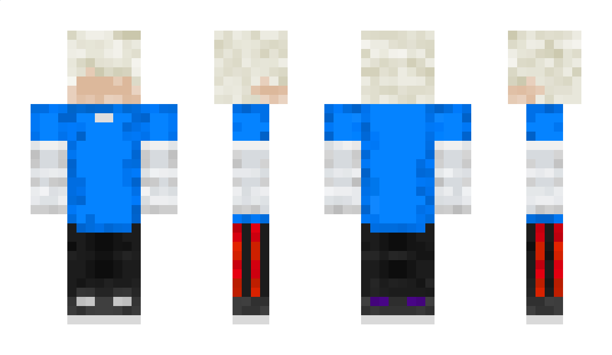 BlueMascai Minecraft Skin