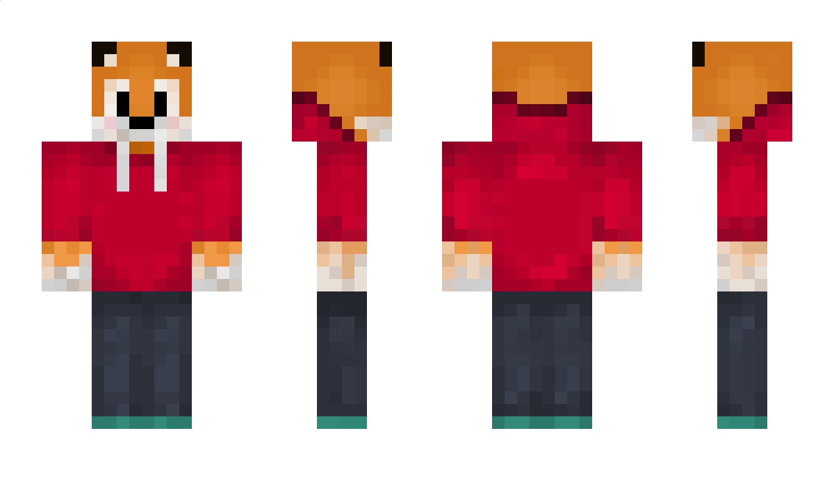 FoxNetworkBE Minecraft Skin