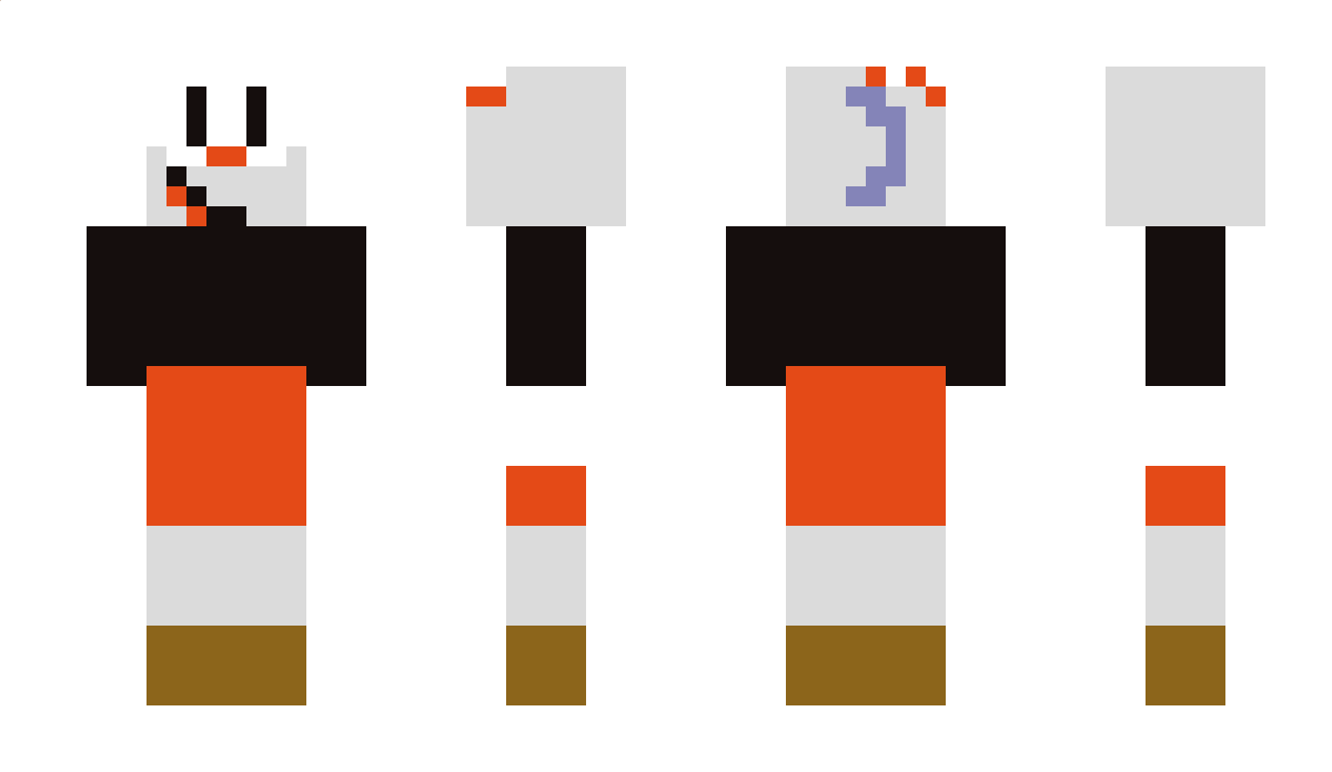 CUPHEADGAMEJOLT Minecraft Skin