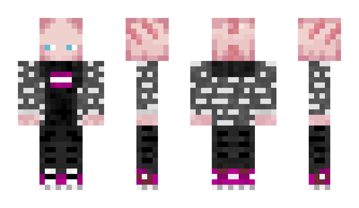 TeamAxolotlXY Minecraft Skin