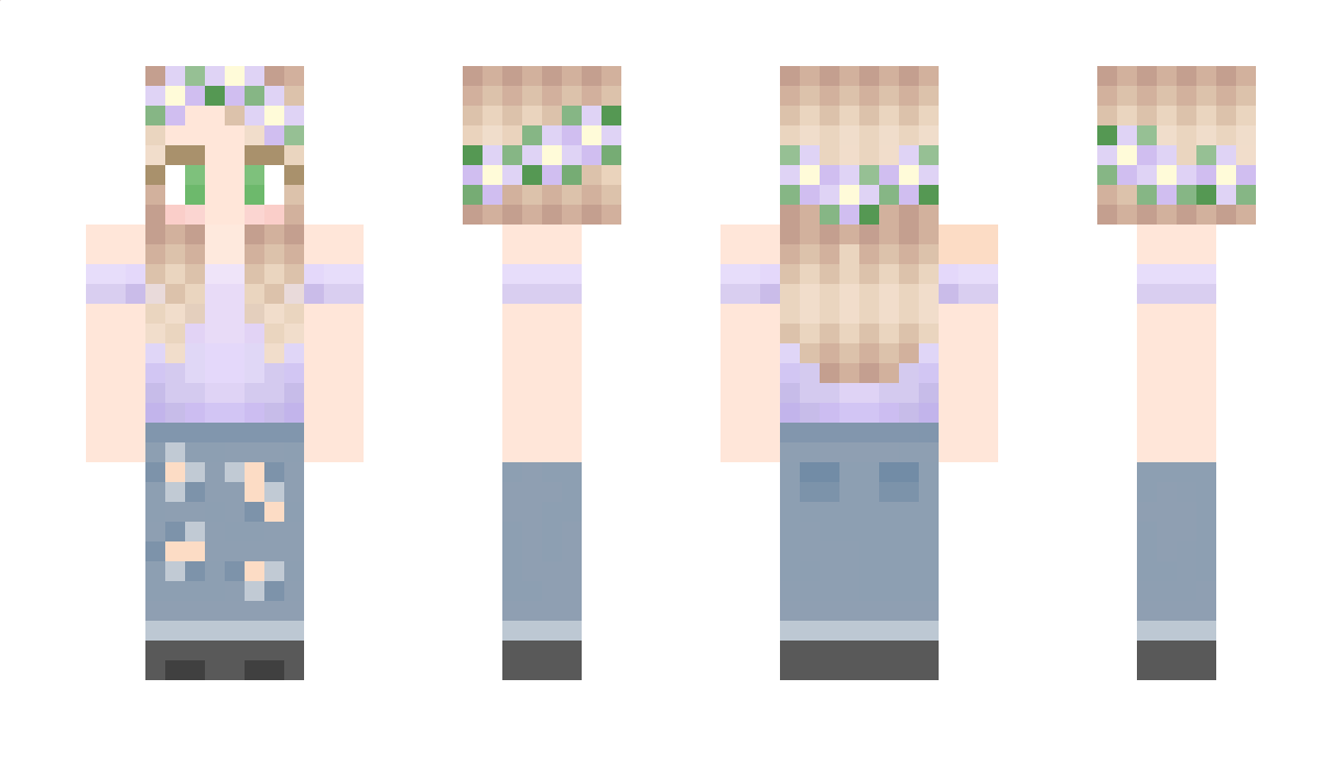 pelirroja Minecraft Skin