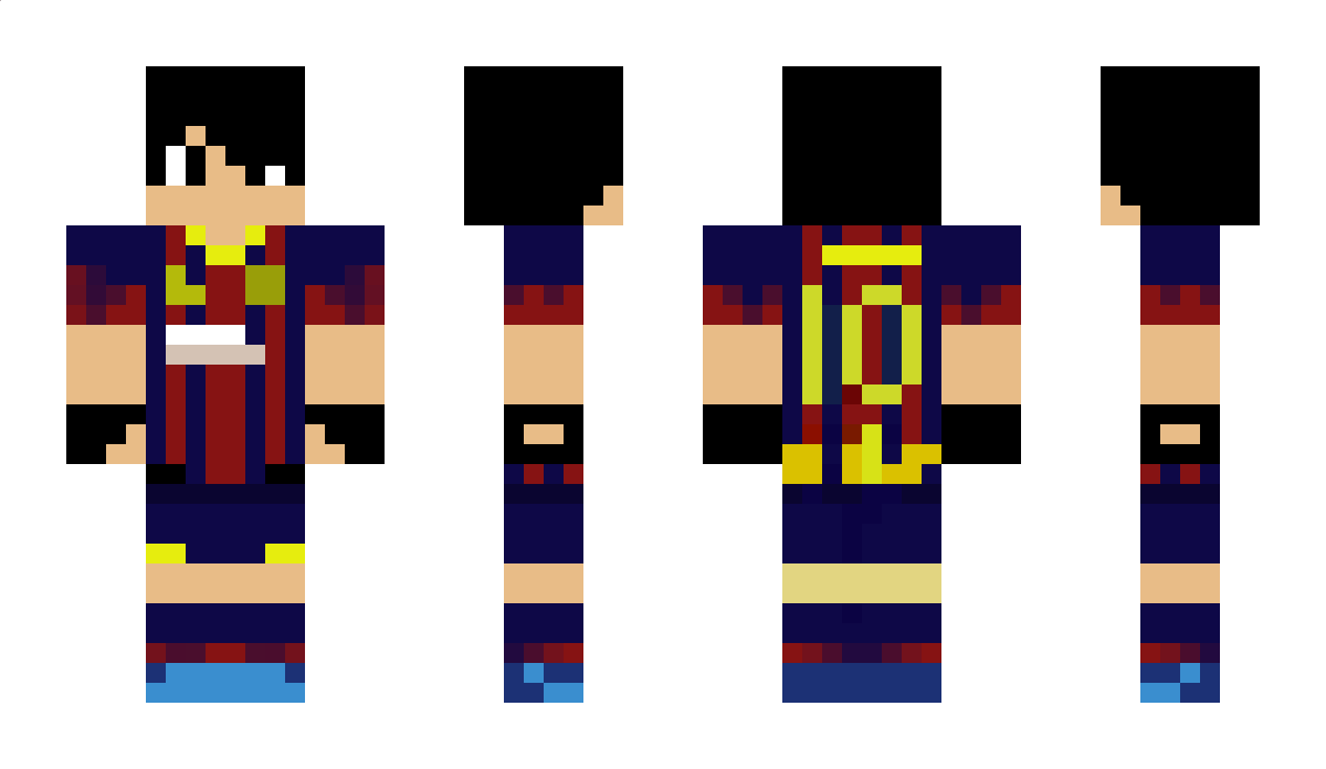 Messi2015 Minecraft Skin