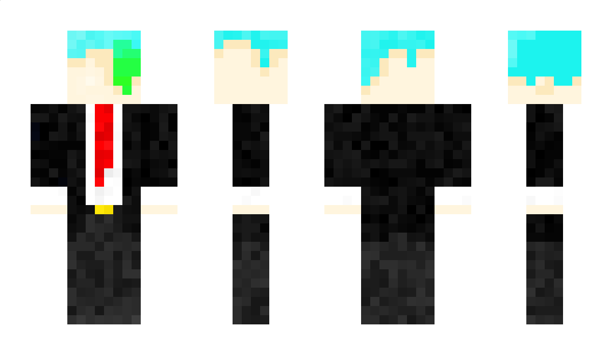 BrightSkyEDM Minecraft Skin