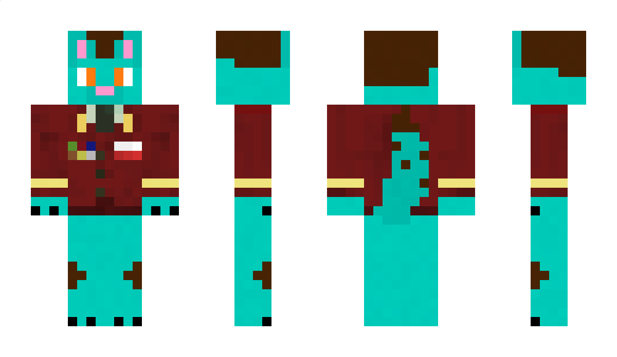 Mixer555 Minecraft Skin