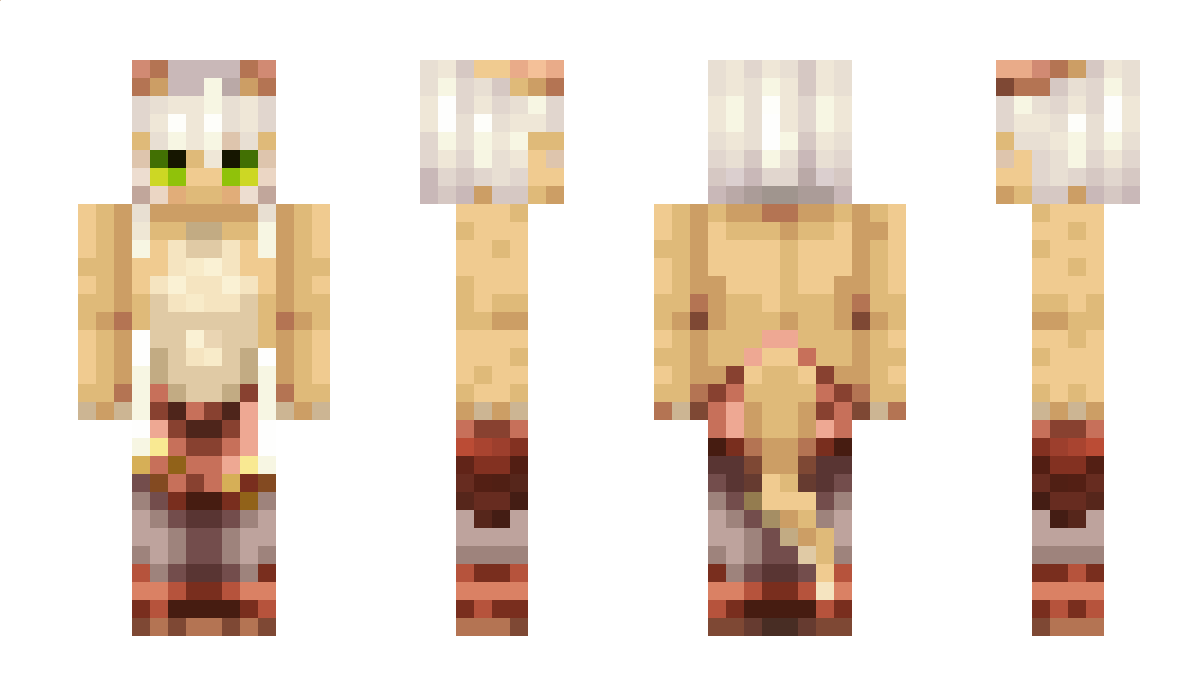 SunsetBunny Minecraft Skin