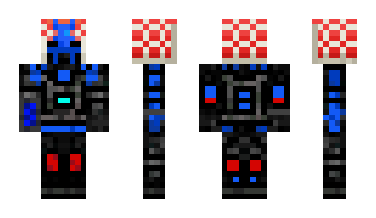 Bluespiderzz Minecraft Skin