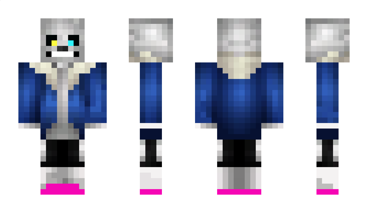 SansTheGamer Minecraft Skin