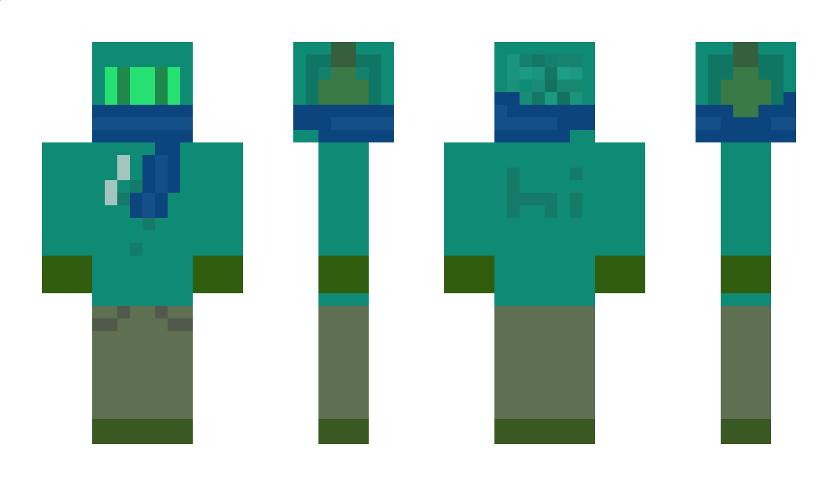 LimeSlime888 Minecraft Skin