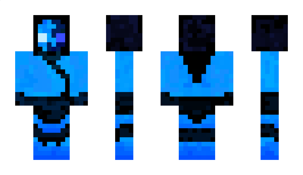 BeninjaBlue Minecraft Skin