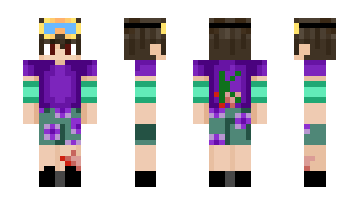 RosaGG Minecraft Skin