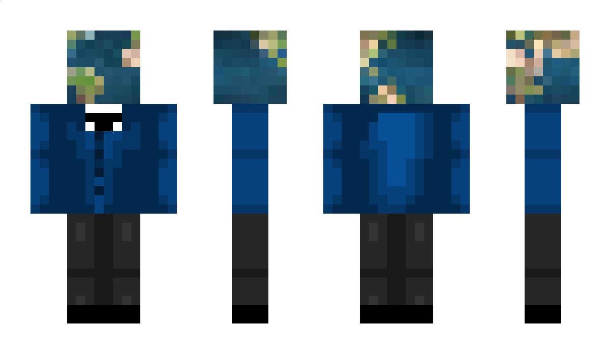 EarthHead Minecraft Skin