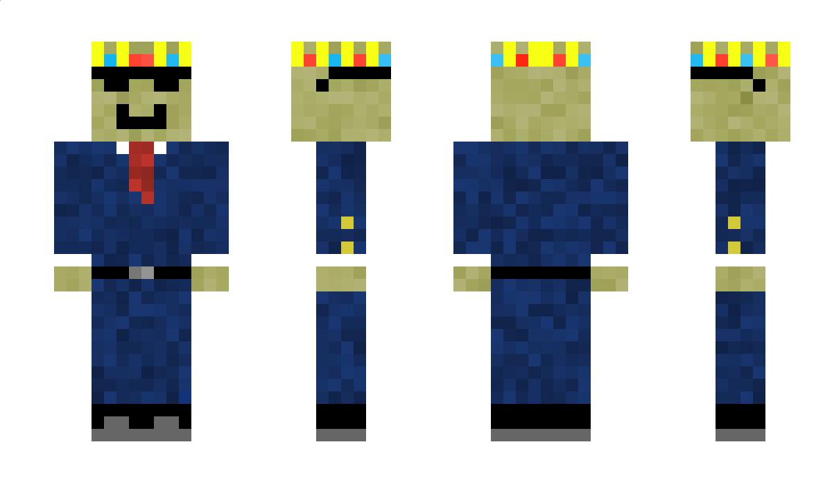 Ungeschicktes Minecraft Skin