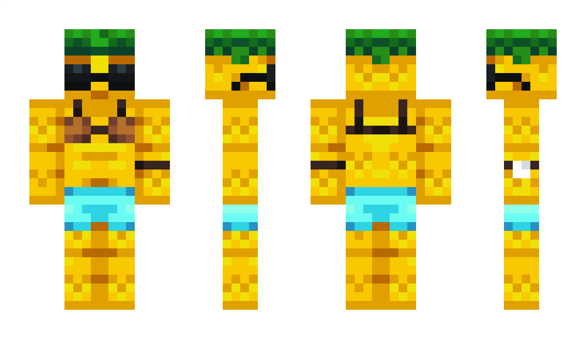 Pineapplee Minecraft Skin