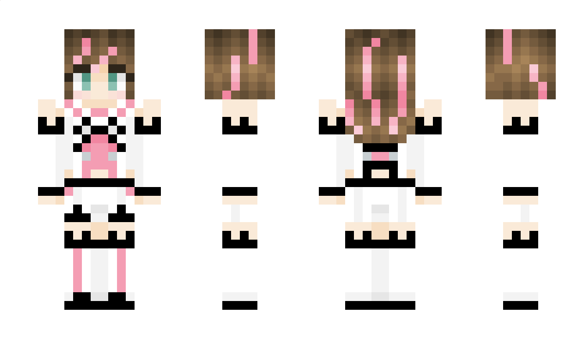 KizunaAI Minecraft Skin