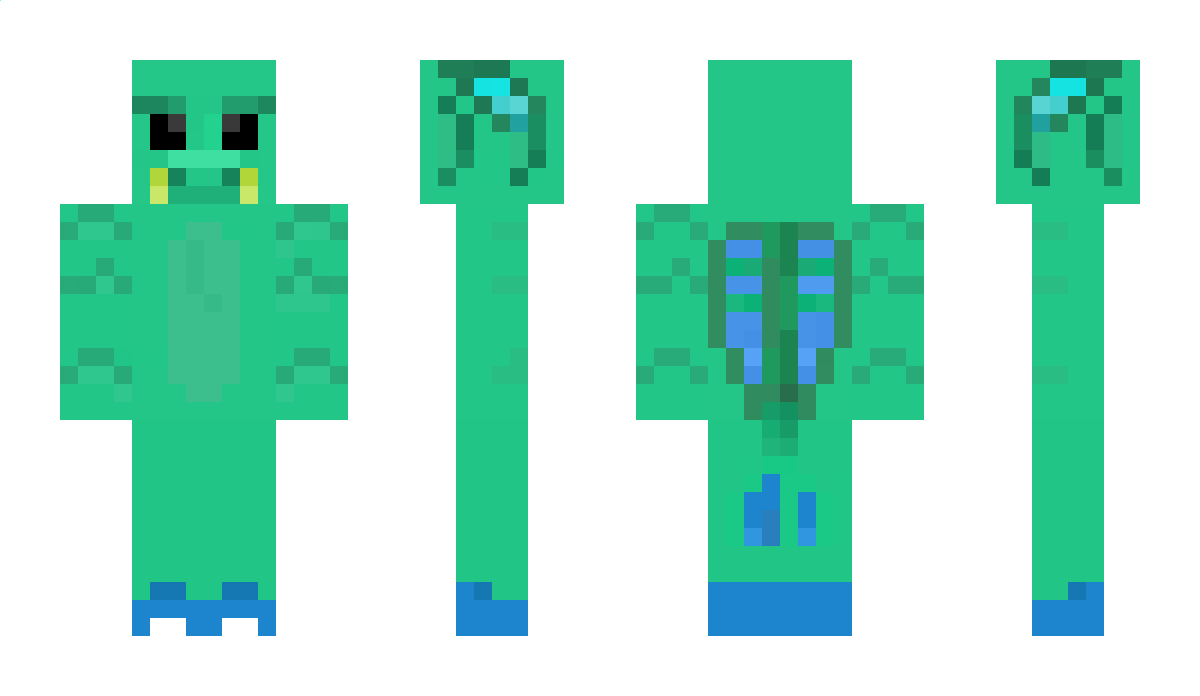 DukeFishron Minecraft Skin