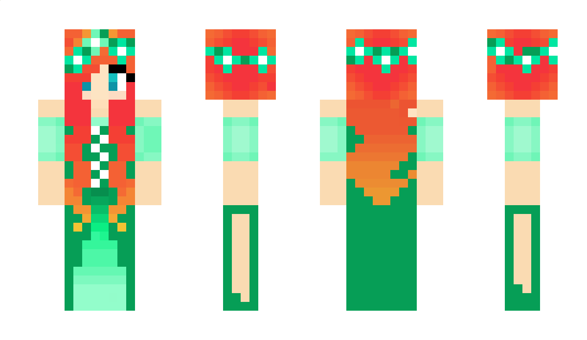 SummerPanda Minecraft Skin