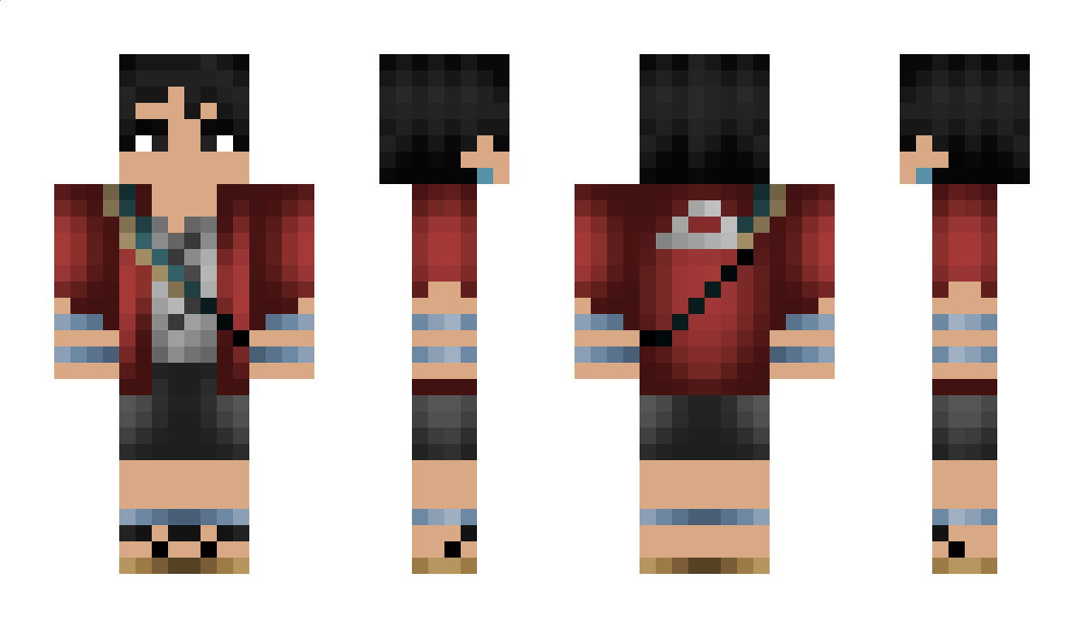 Redboi Minecraft Skin