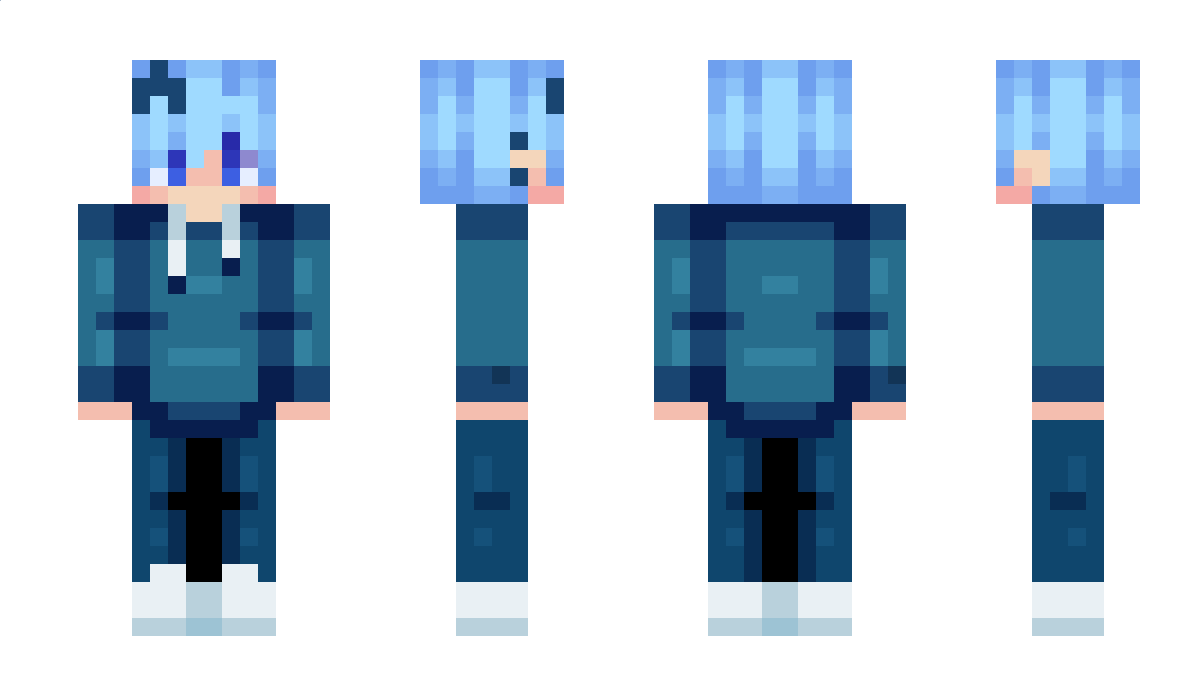 4kBlue Minecraft Skin