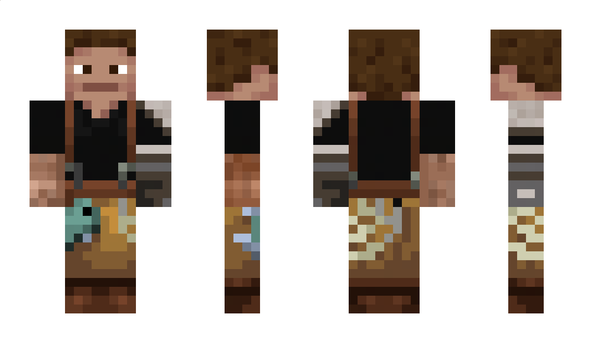 PocketFlower Minecraft Skin