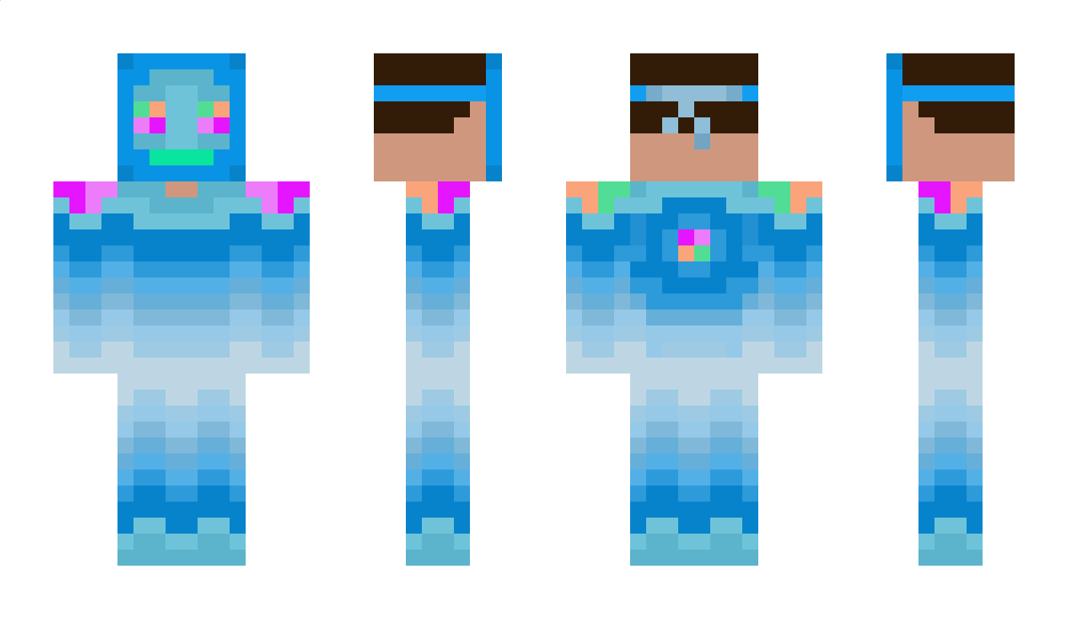 AuroraBlast Minecraft Skin