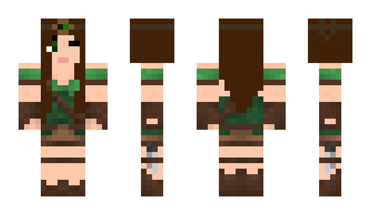 Winking Minecraft Skin