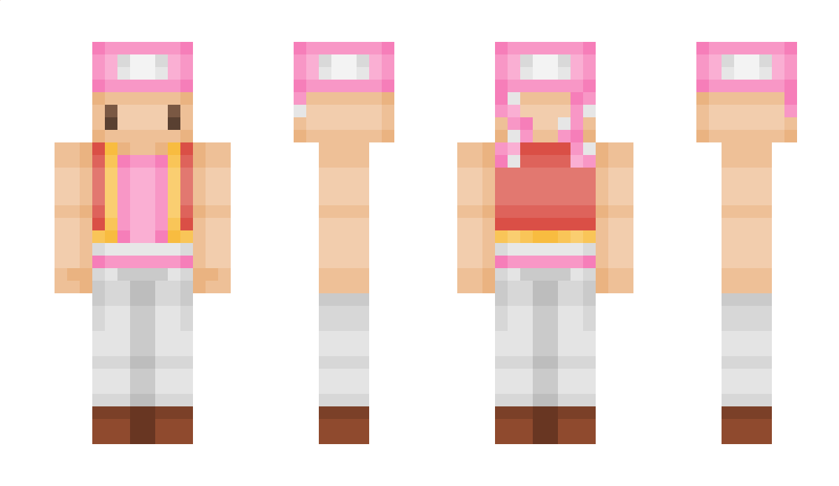 ToadetteV3 Minecraft Skin