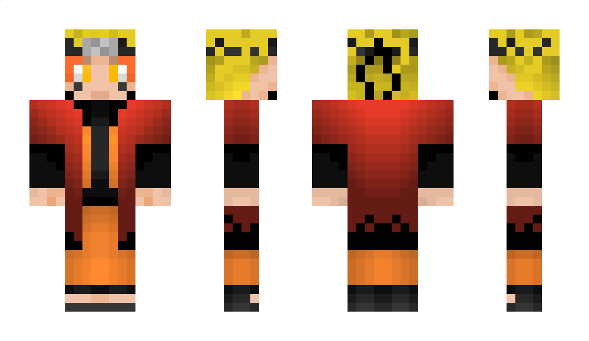 NarutoSageMode Minecraft Skin