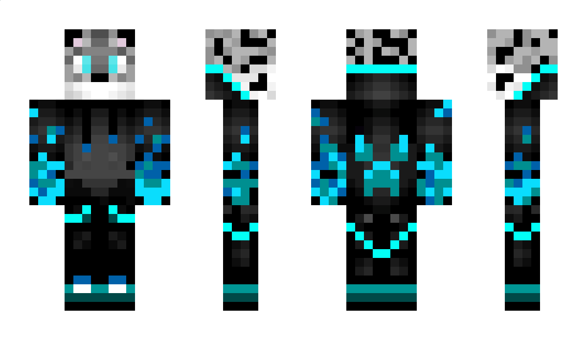 SnowLeoopard Minecraft Skin