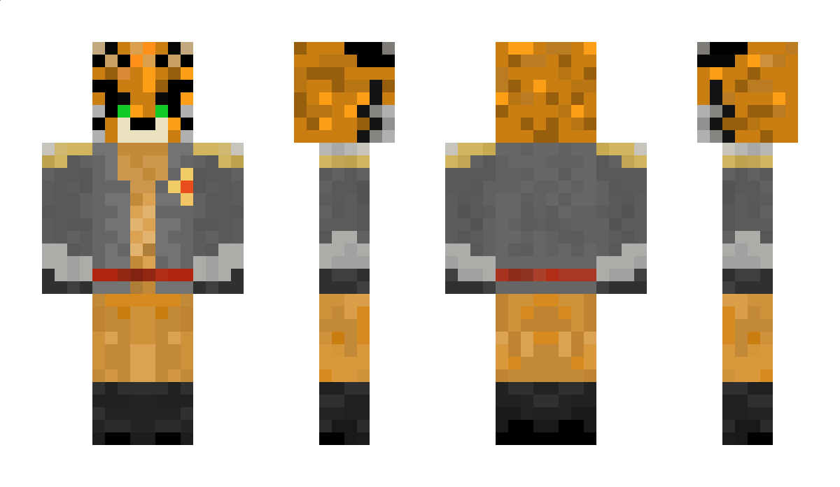 TigerCaptain Minecraft Skin