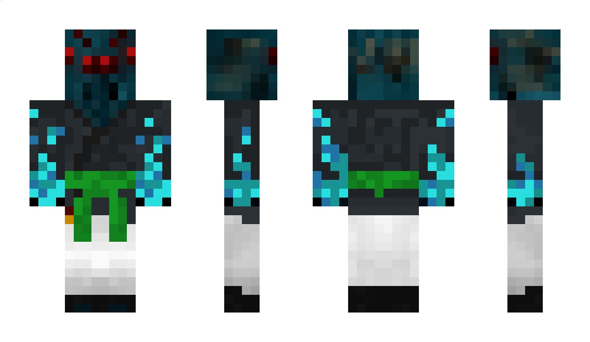 WaterBlueSpider Minecraft Skin