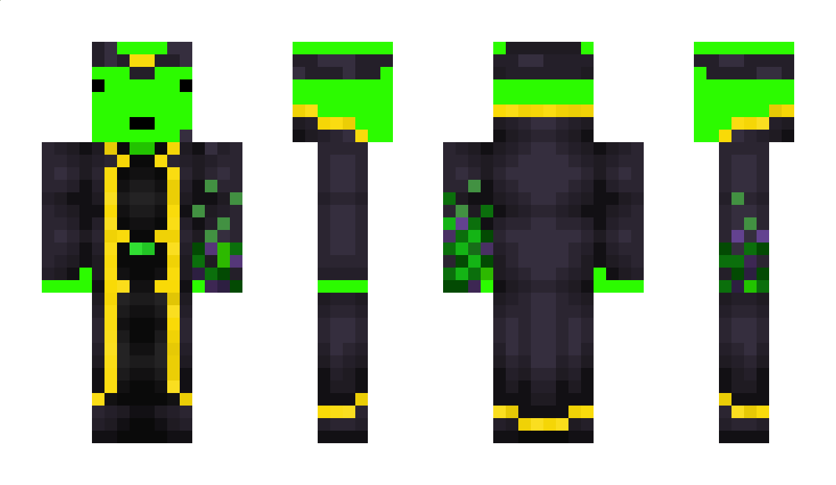 GRE3NBEAN Minecraft Skin