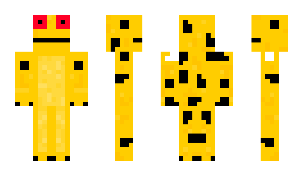 GoldenFrog Minecraft Skin