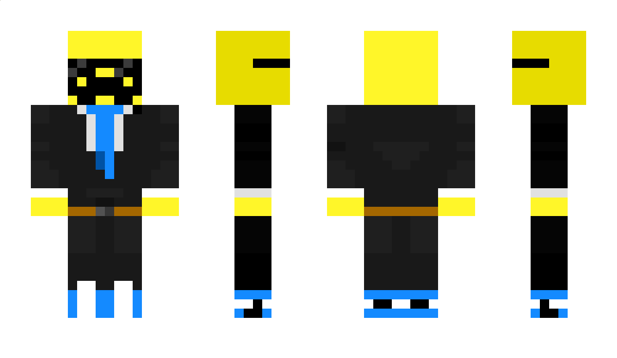 F7NN7YELLOW Minecraft Skin