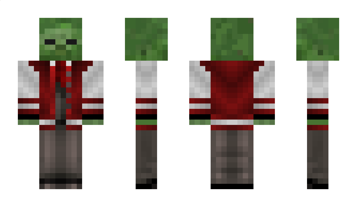 Spooked Minecraft Skin